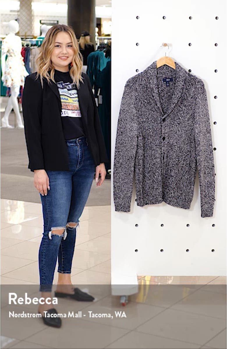 Shawl Collar Cardigan, sales video thumbnail