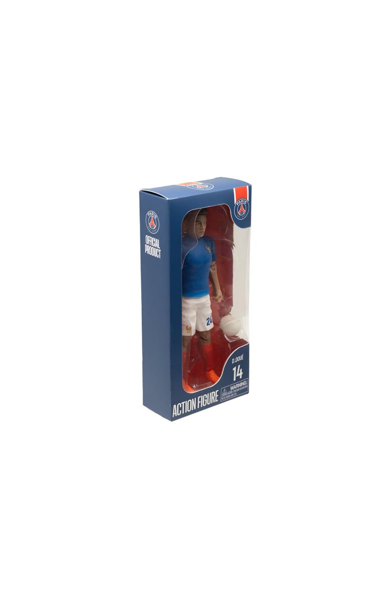 Banbo Toys Sockers Paris Saint-Germain Desire Doue 8" Soccer Action Figure, Alternate, color, Blue