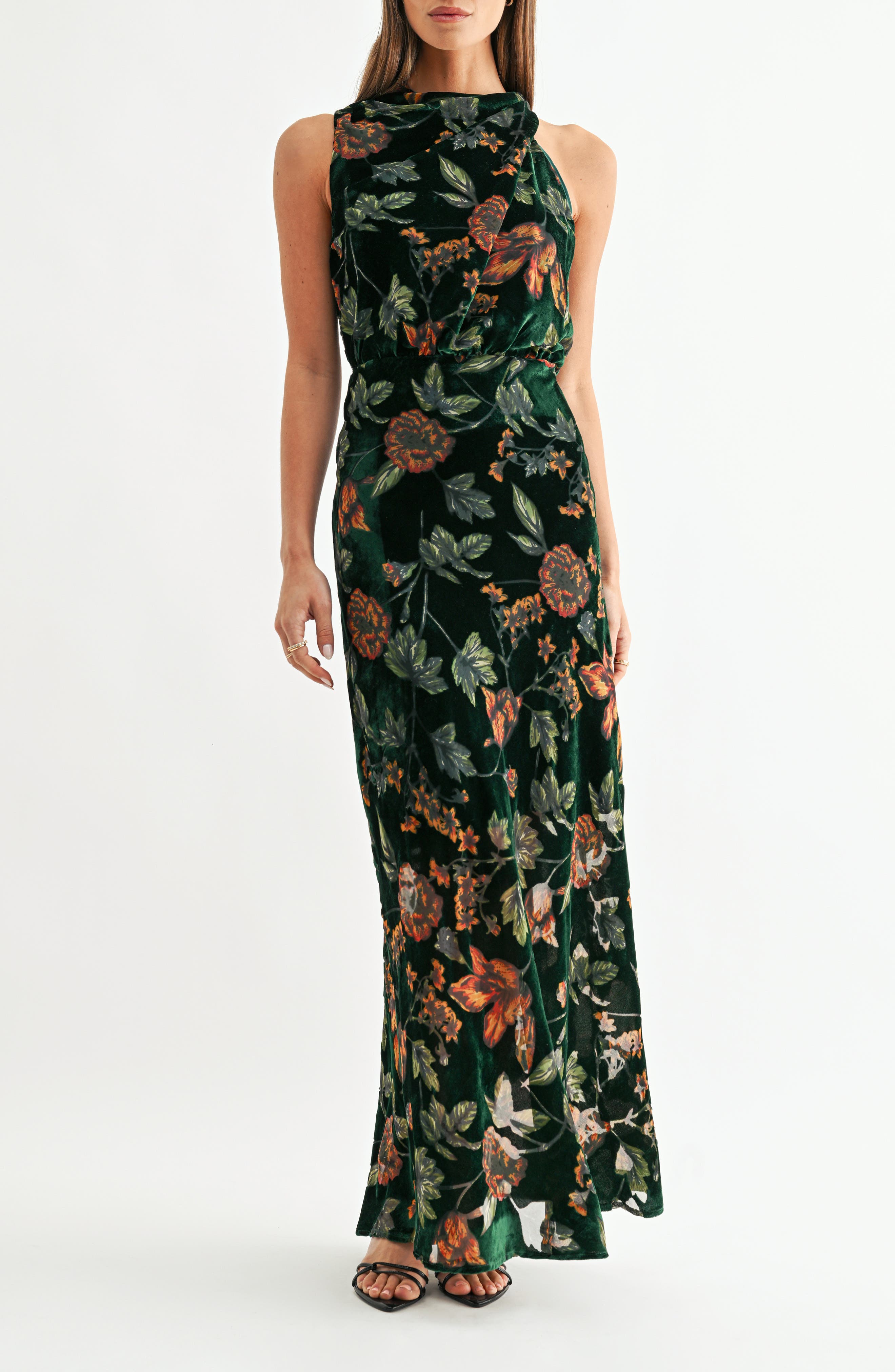 selected DARK GREEN MULTI