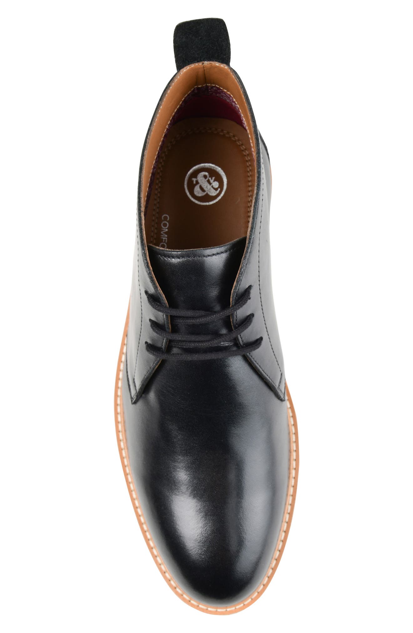 Thomas & Vine Booker Plain Toe Leather Chukka Boot, Alternate, color, 