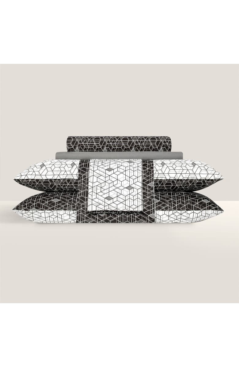 Togas Baker Fitted Sheet, Alternate, color, Grey