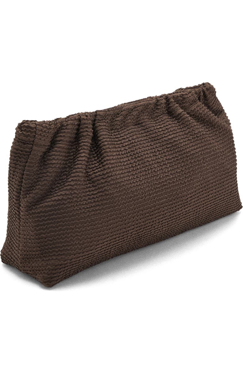 MANGO Textured Cosmetics Bag, Alternate, color,