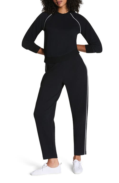 Spanx ® Airpique Sweatshirt In Black