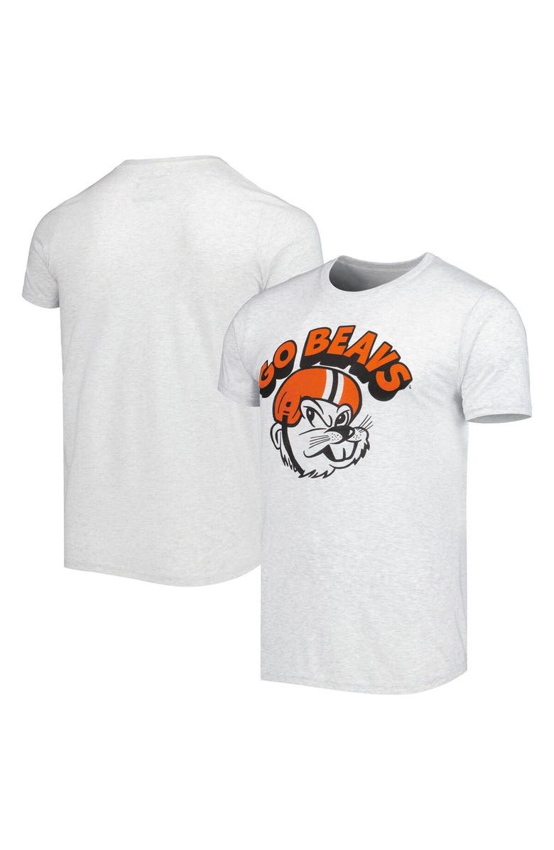 HOMEFIELD Men's Homefield Ash Oregon State Beavers Go Beavs T-Shirt, Alternate, color,