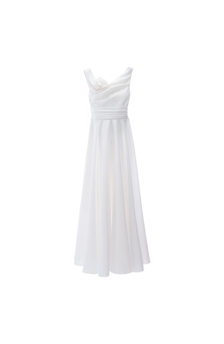 Tulleen Lenelle Dress, Main, color, White