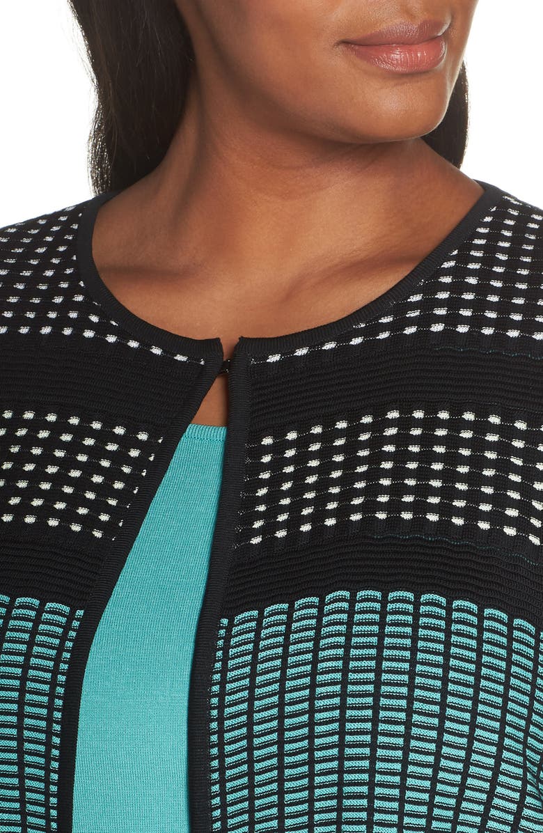 Ming Wang Knit Jacket, Alternate, color, 