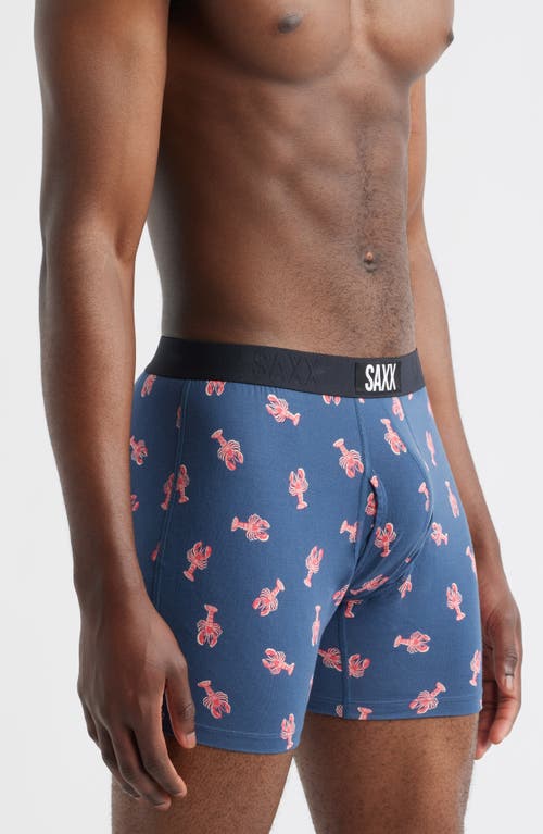 Saxx Ultra 2-pack Stretch Boxer Briefs In Blue