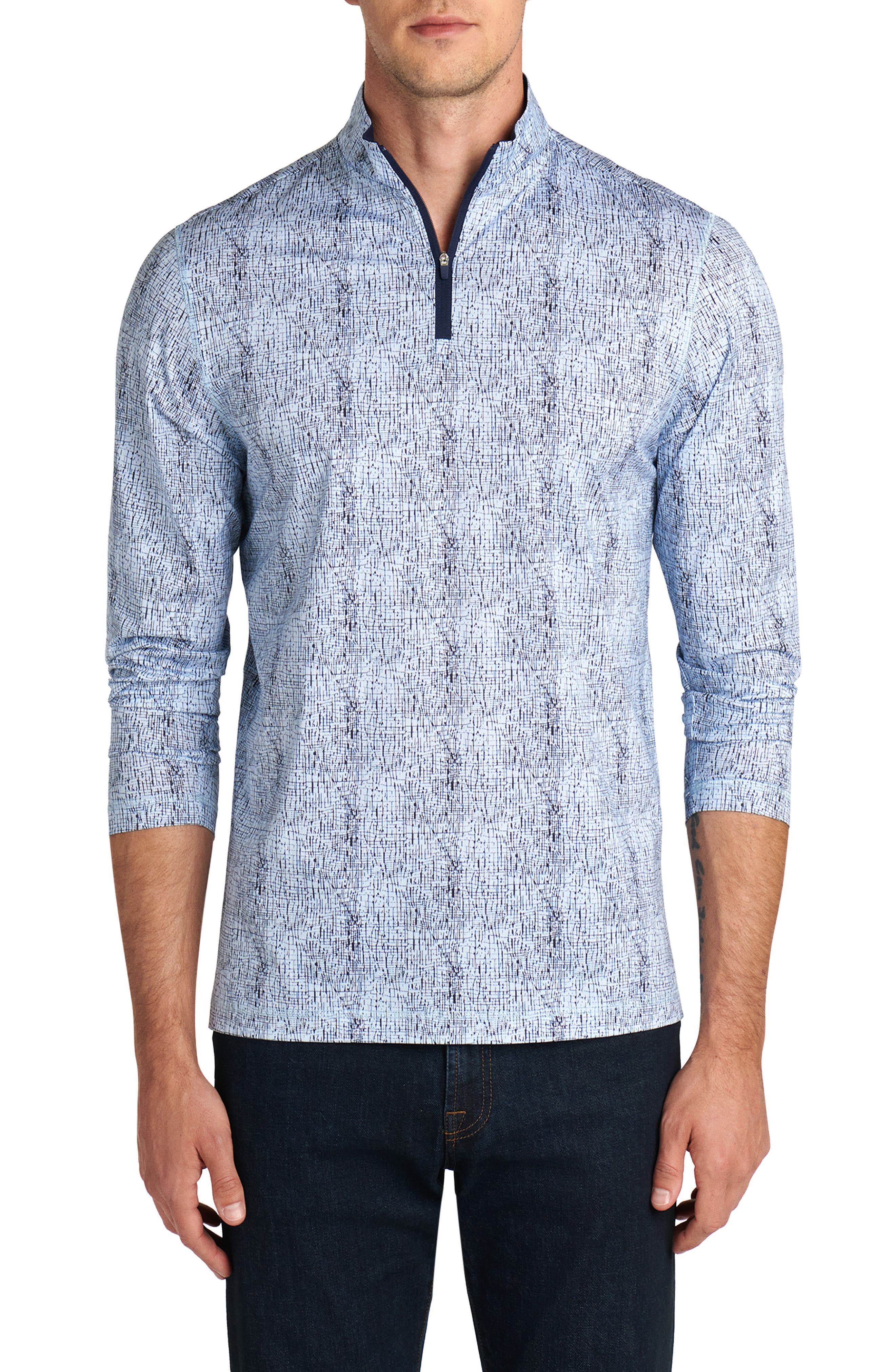 OoohCotton® Tech Quarter Zip Pullover