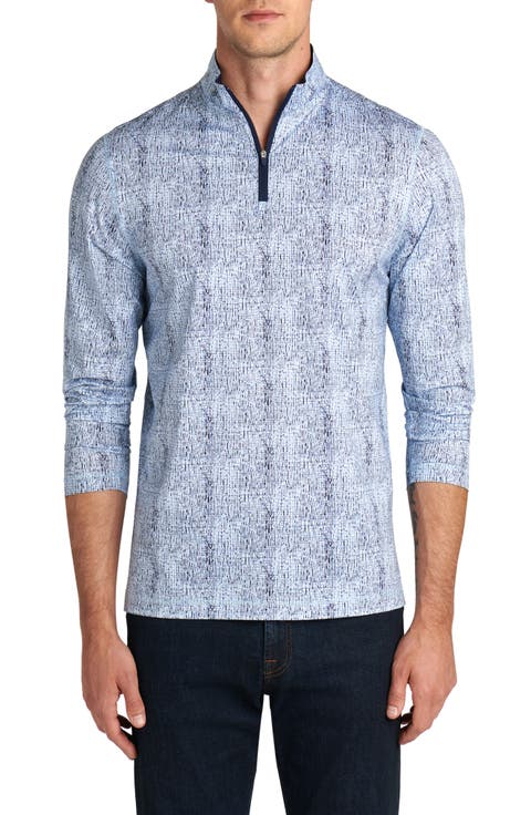 OoohCotton® Tech Quarter Zip Pullover