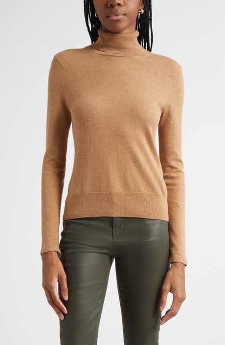 L'AGENCE FLORA POPLIN CUFF SWEATER