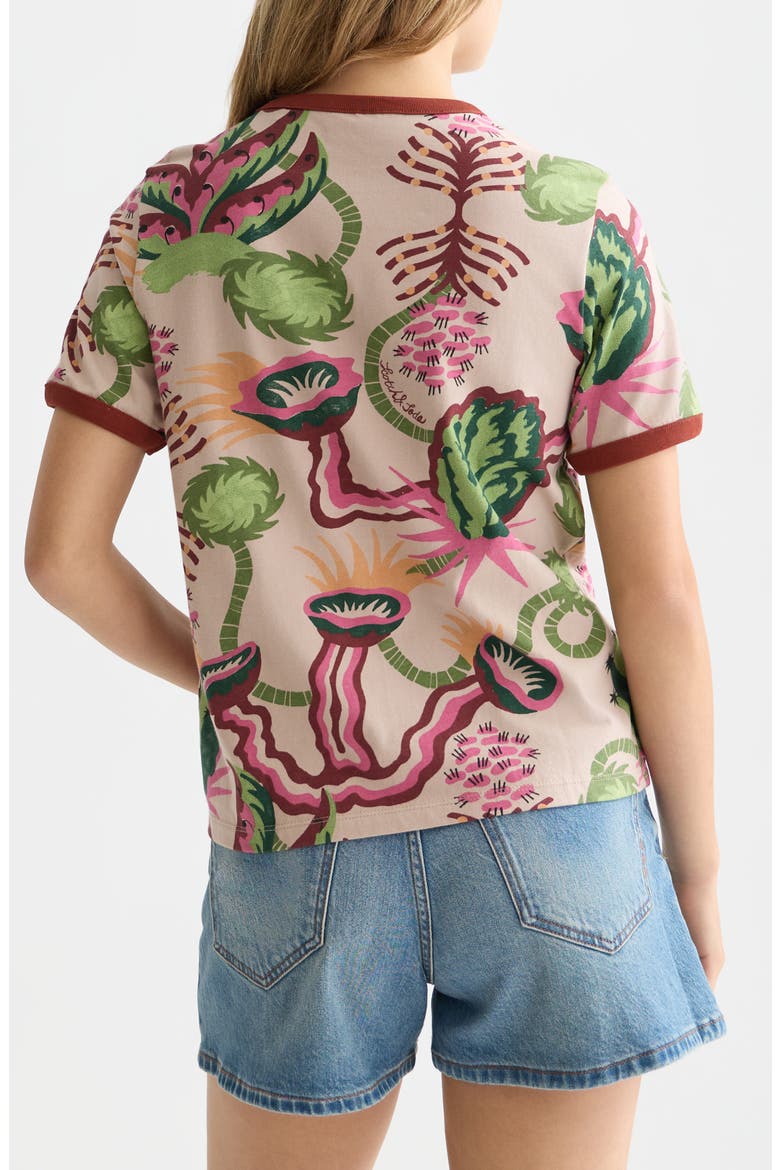Print Knit Top, Alternate, color, DESERT FLORAL CANYON CLAY