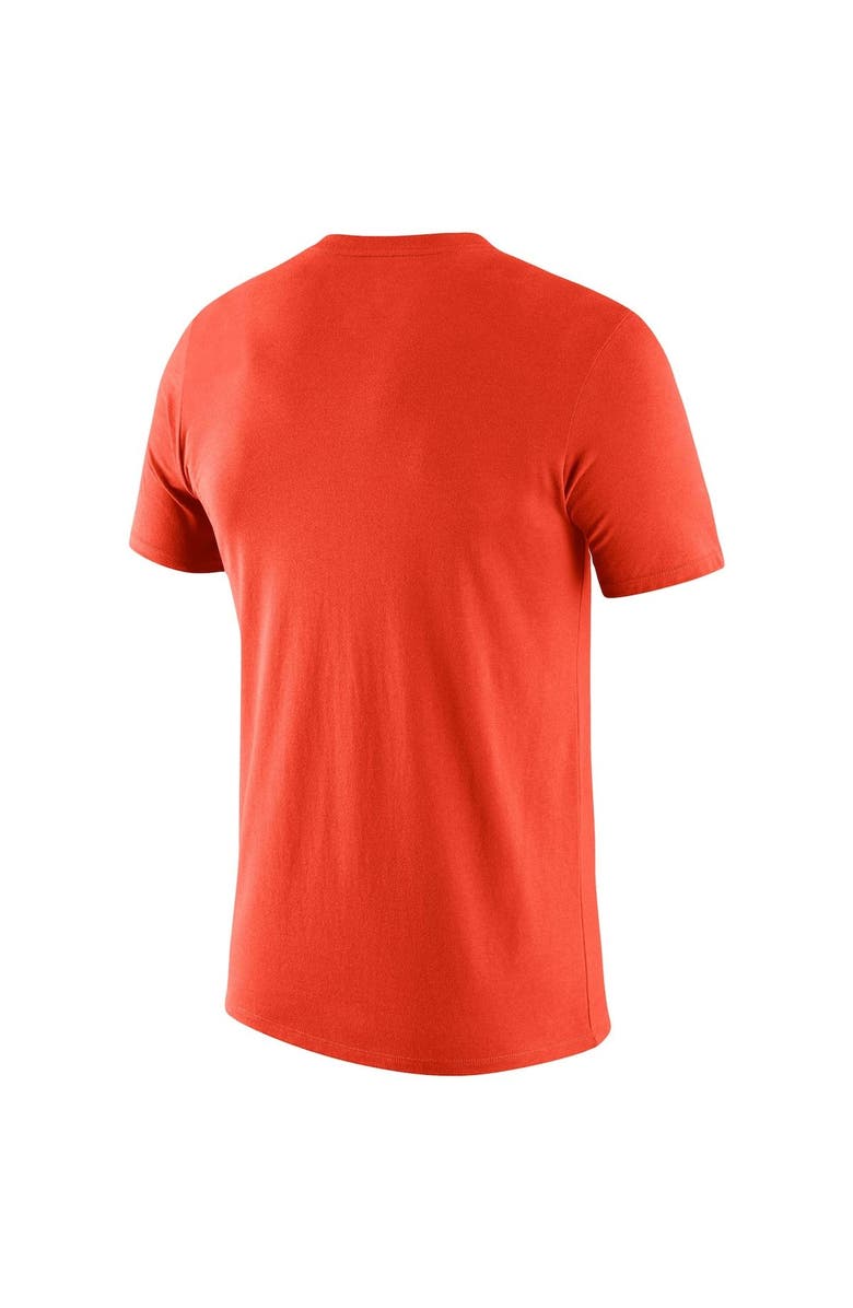 Nike Men's Nike Orange Florida Gators Baseball Logo Stack Legend Performance T-Shirt, Alternate, color, 