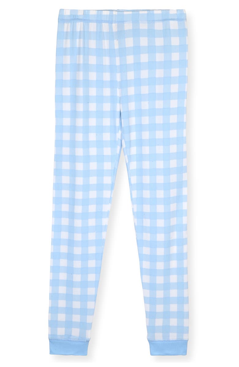SLEEP ON IT Kids' Gingham Two-Piece Pajamas & Socks Set, Alternate, color, 