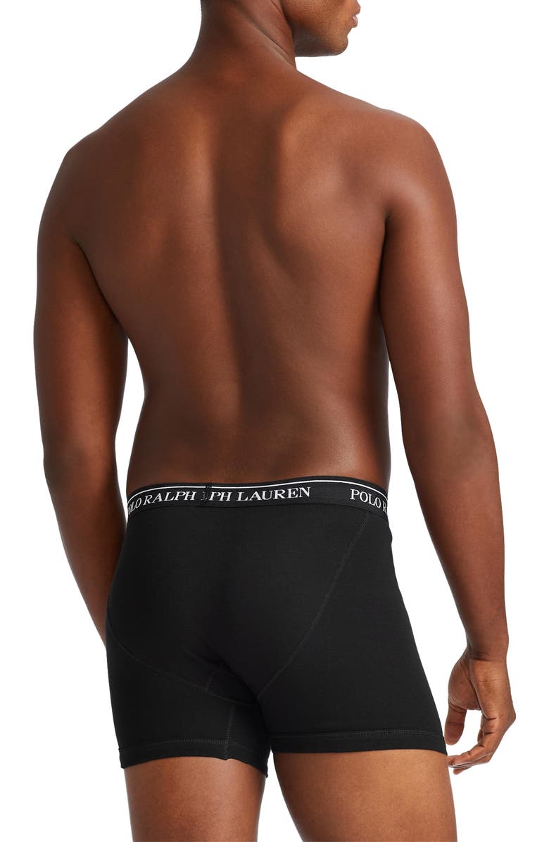 Polo Ralph Lauren Assorted 3-Pack Cotton Boxer Briefs, Alternate, color, 