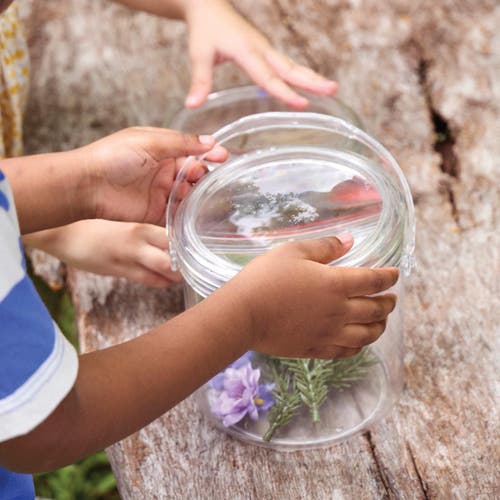 Kaplan Early Learning Company Carry And Discover Magnification Containers In Transparent