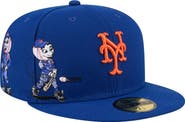 New Era Men's New Era Royal New York Mets Run Mascot 59FIFTY Fitted Hat