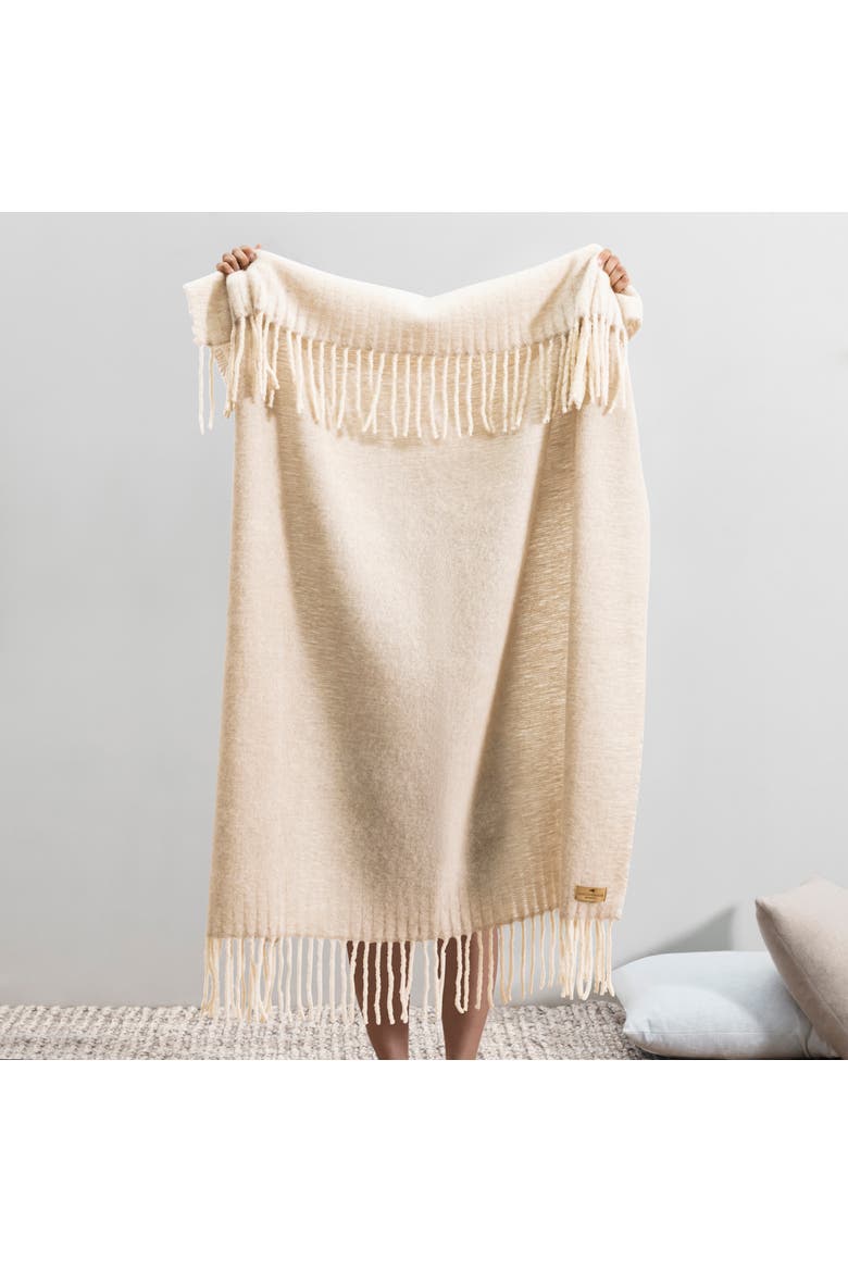 Andes Throw, Alternate, color, Truffle