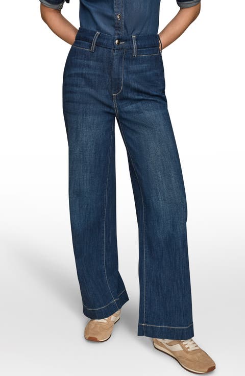 The Donna High Waist Wide Leg Jeans (Dayton)