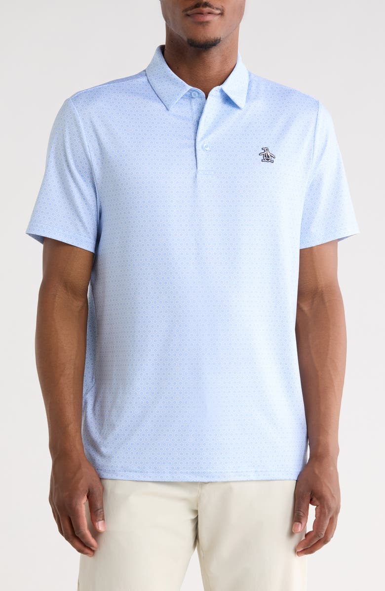 Original Penguin Short Sleeve Polo, Main, color, Open Air