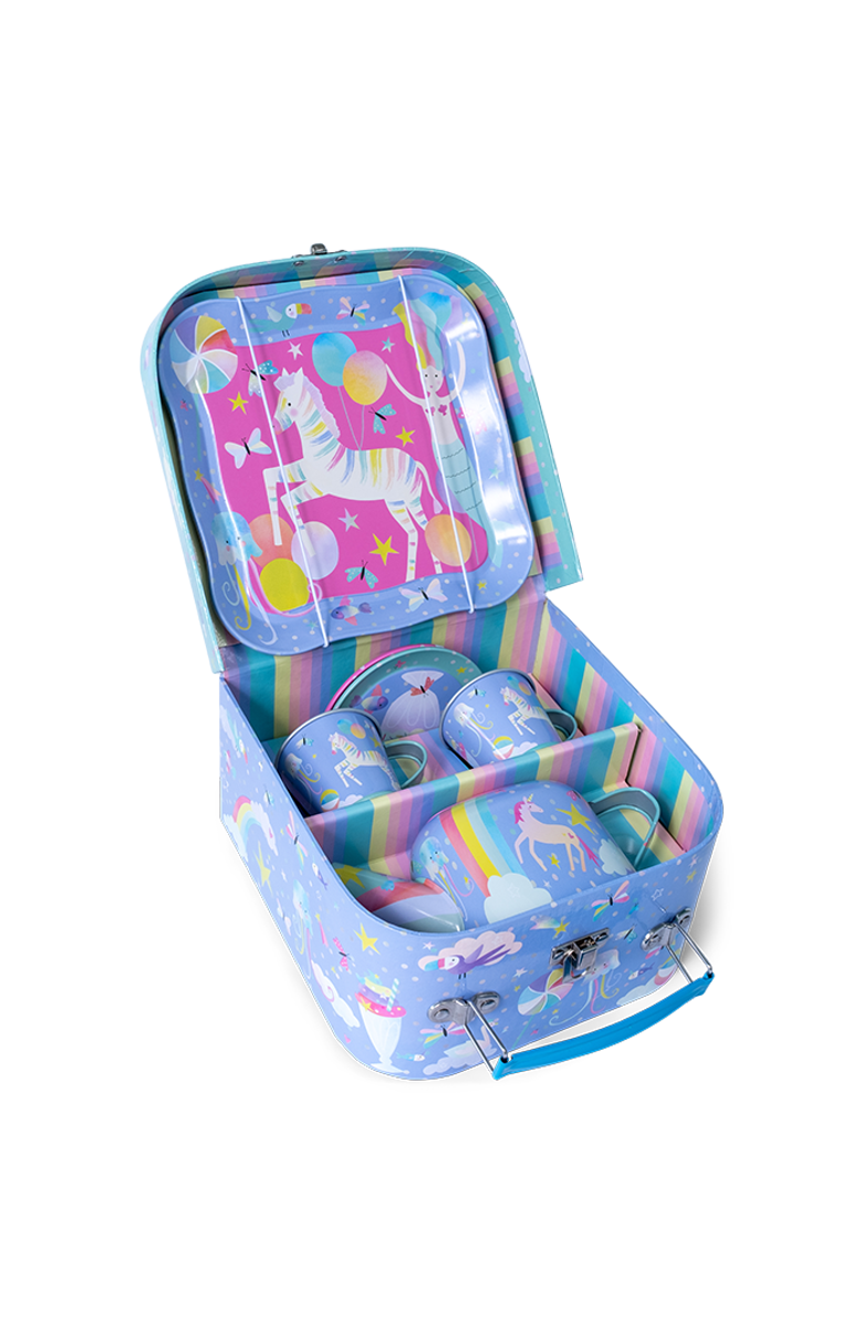 Floss & Rock 7pc Tea Set  in Attache, Alternate, color, Fantasy