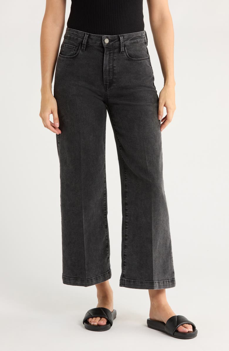 PAIGE Genesee High Waist Ankle Wide Leg Jeans, Main, color,