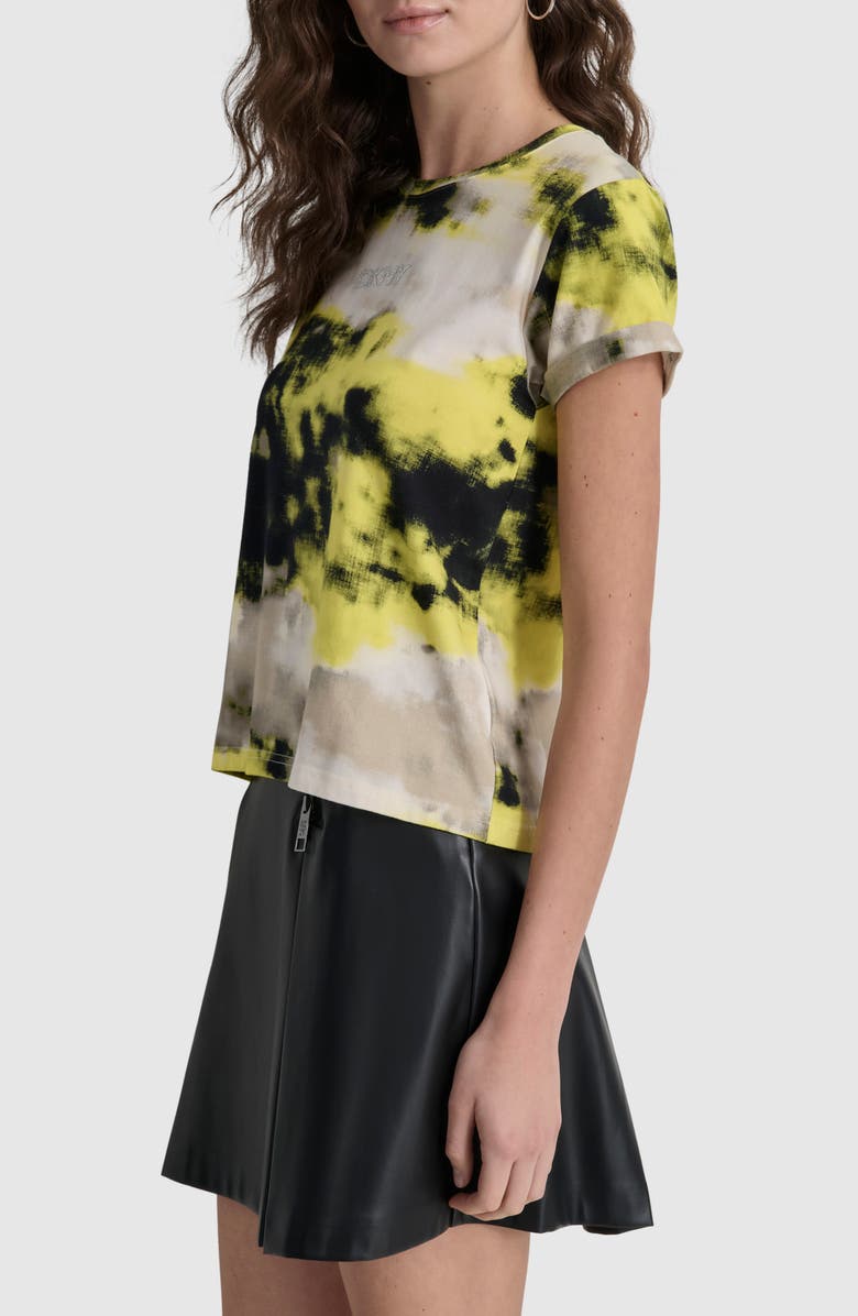 DKNY Abstract Print T-Shirt, Alternate, color, 