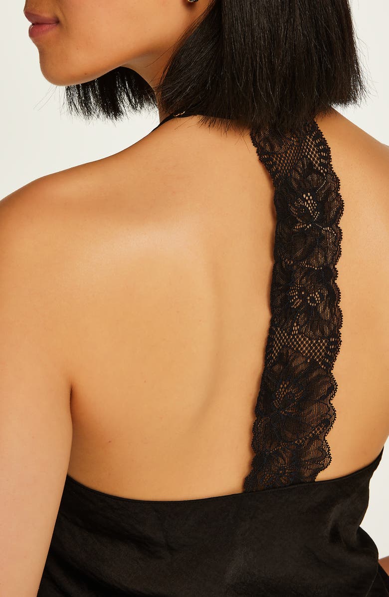 Hunkemöller Lace Air Spun Satin Camisole, Alternate, color, 