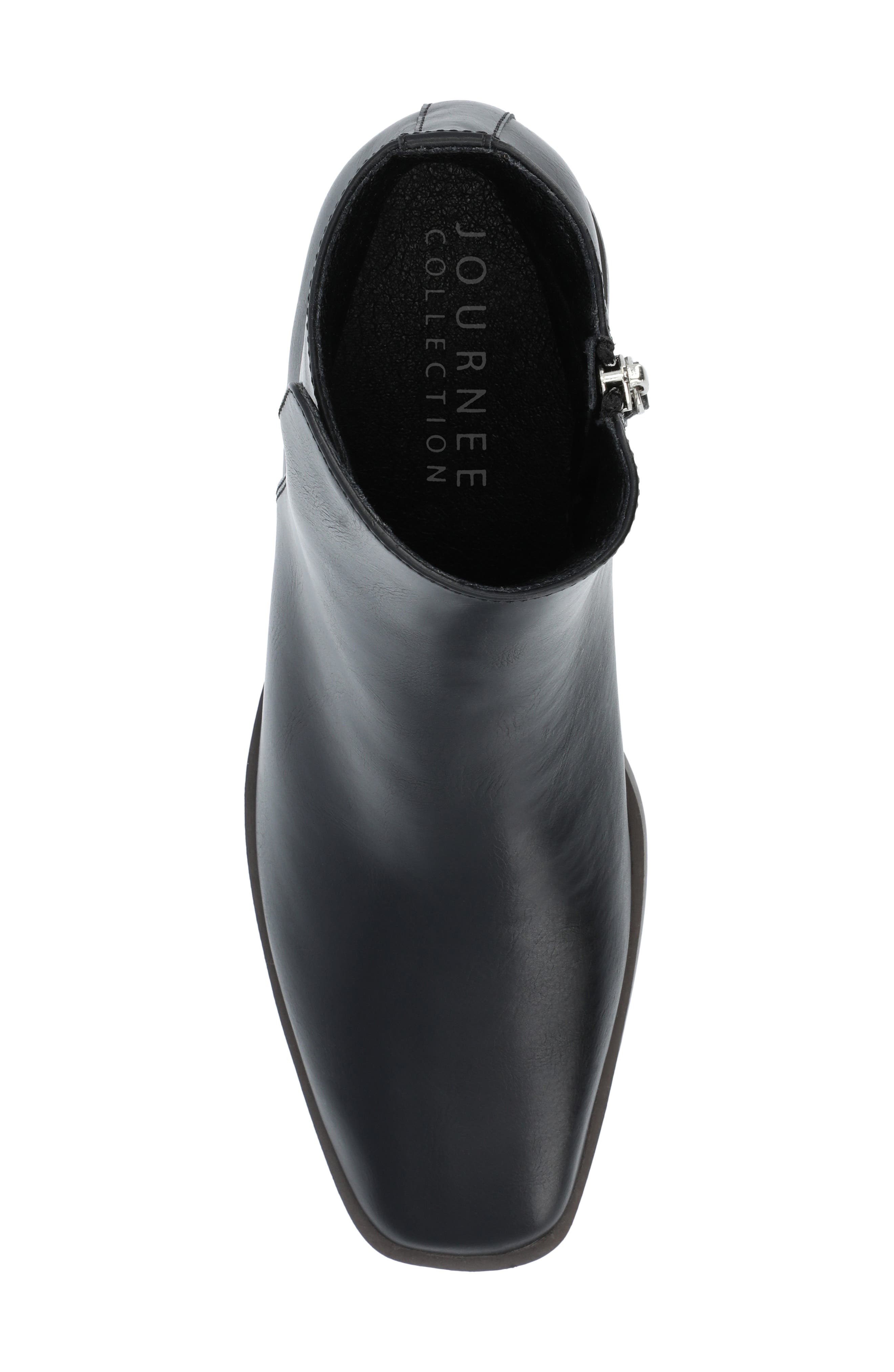 Journee Collection Capri Bootie, Alternate, color, Black