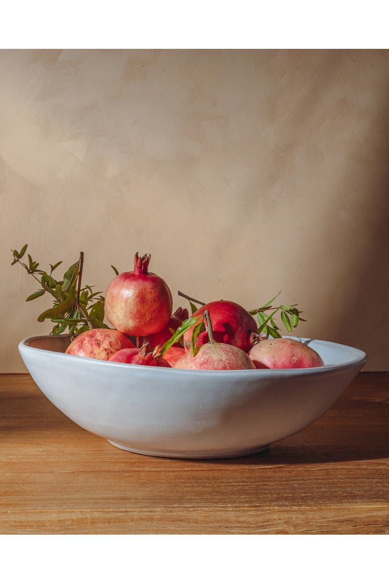 Cloud Oval Serving Bowl, Alternate, color, Grey