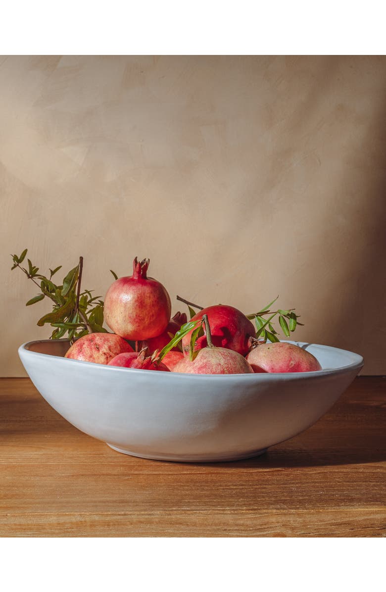 Une Vie Nomade Cloud Oval Serving Bowl, Alternate, color, Grey
