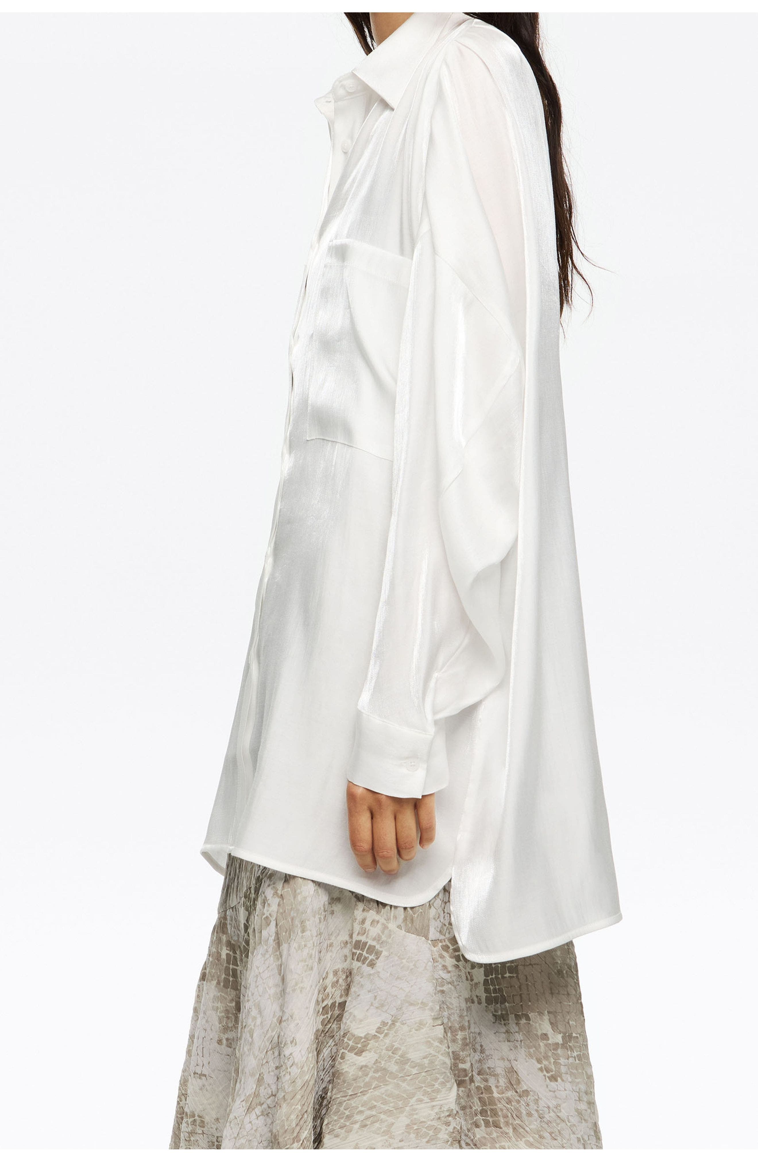 Shiny Oversize Shirt - image 2
