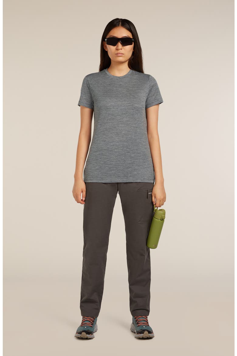 Tech Lite III Merino Wool Crewneck Shirt, Alternate, color, GRITSTONE HEATHER