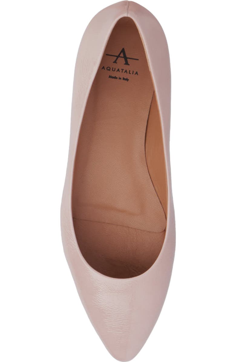 Aquatalia Penina WeatherproofFlat, Alternate, color, Light Beige