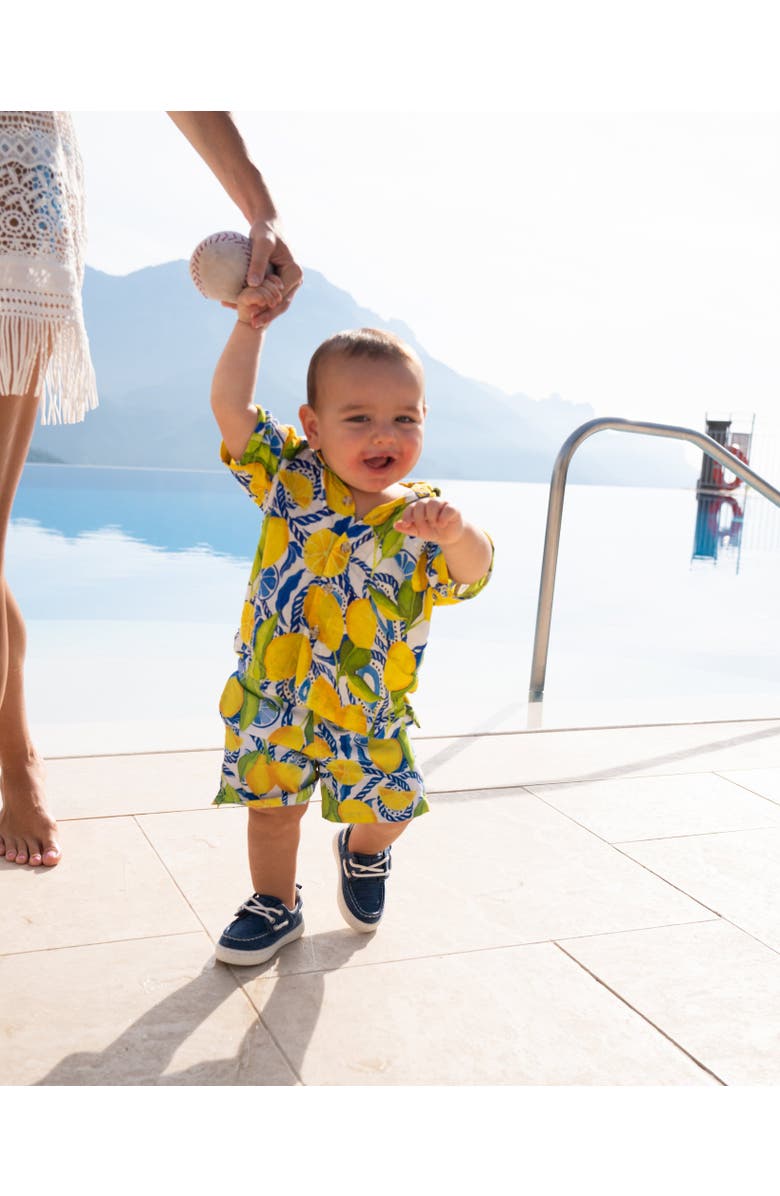 Kenny Flowers The Lemonade Stand - Boys Hawaiian Shirt, Alternate, color, White