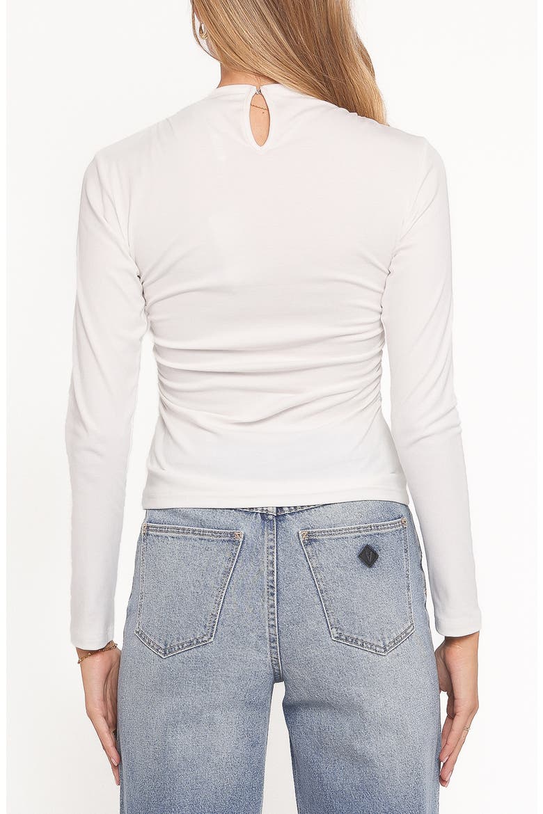 Nissa Long Sleeve Top, Alternate, color, WHITE