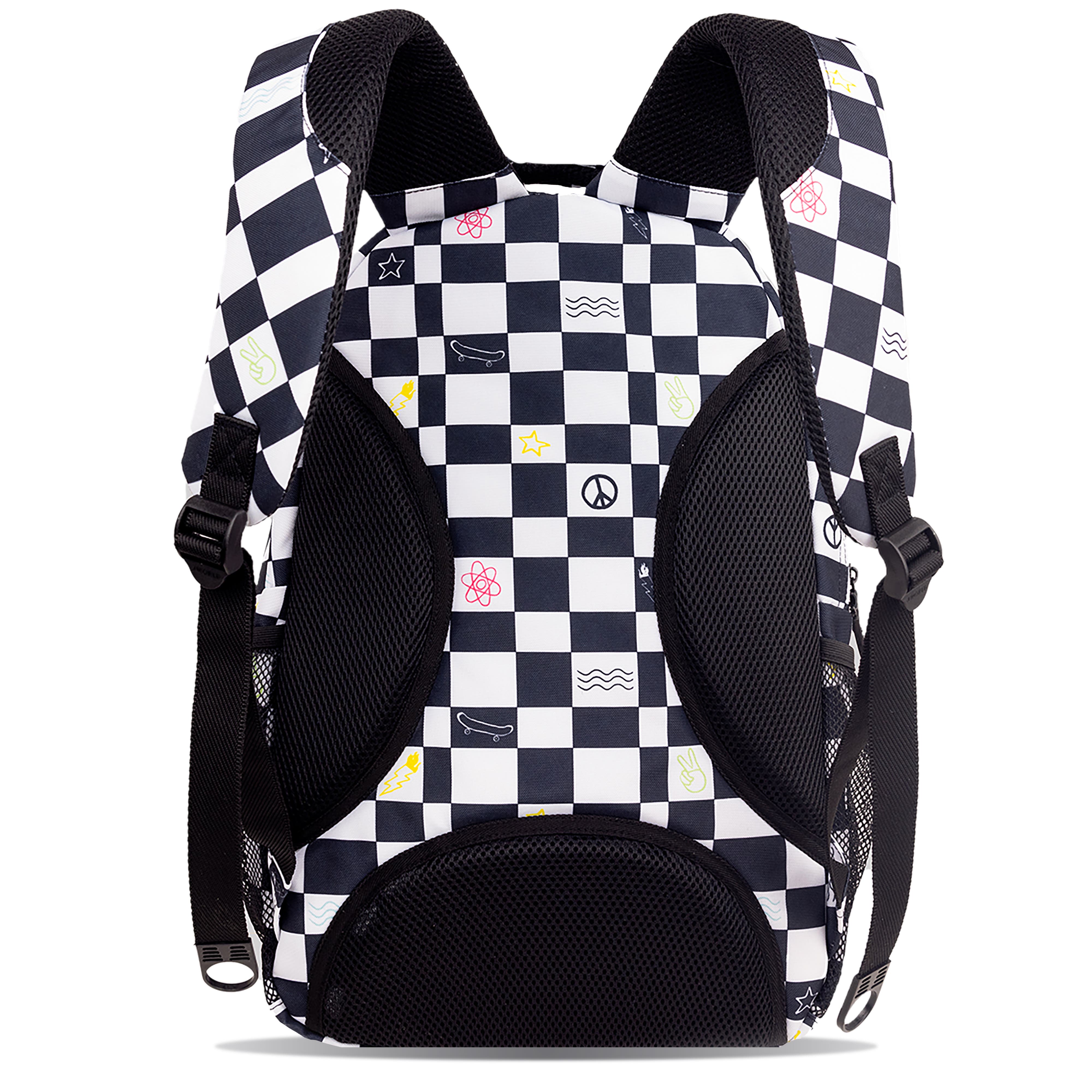 J World Cornelia Kids School Backpack, Alternate, color, Icon Checkers