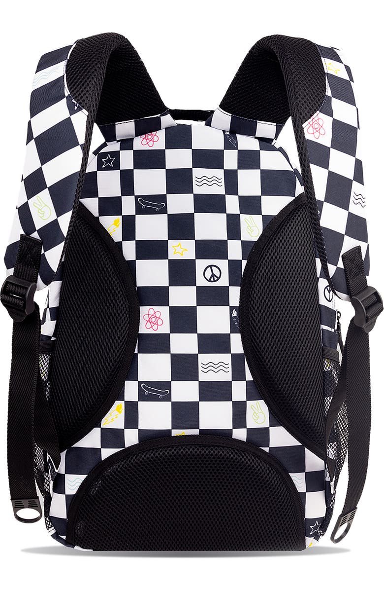 J World Cornelia Kids School Backpack, Alternate, color, Icon Checkers