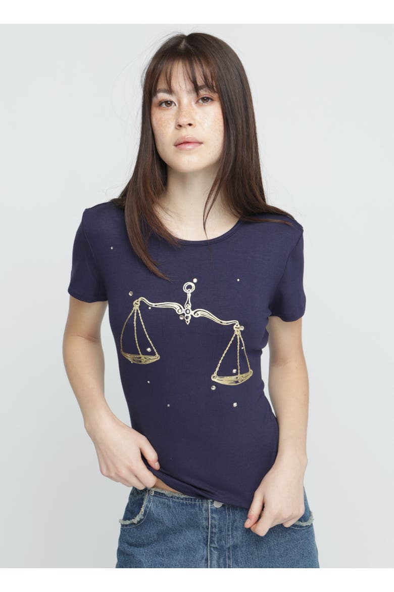 Libra Horoscope Tee, Main, color, Libra