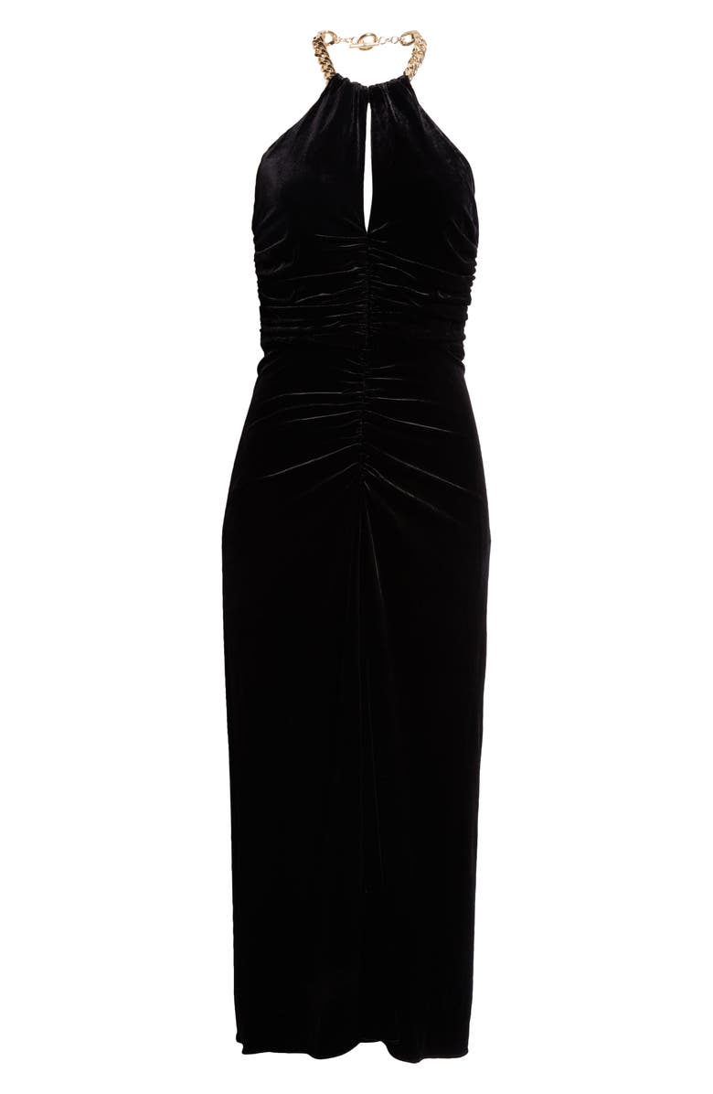 Veronica Beard Josette Halter Dress, Alternate, color, Black