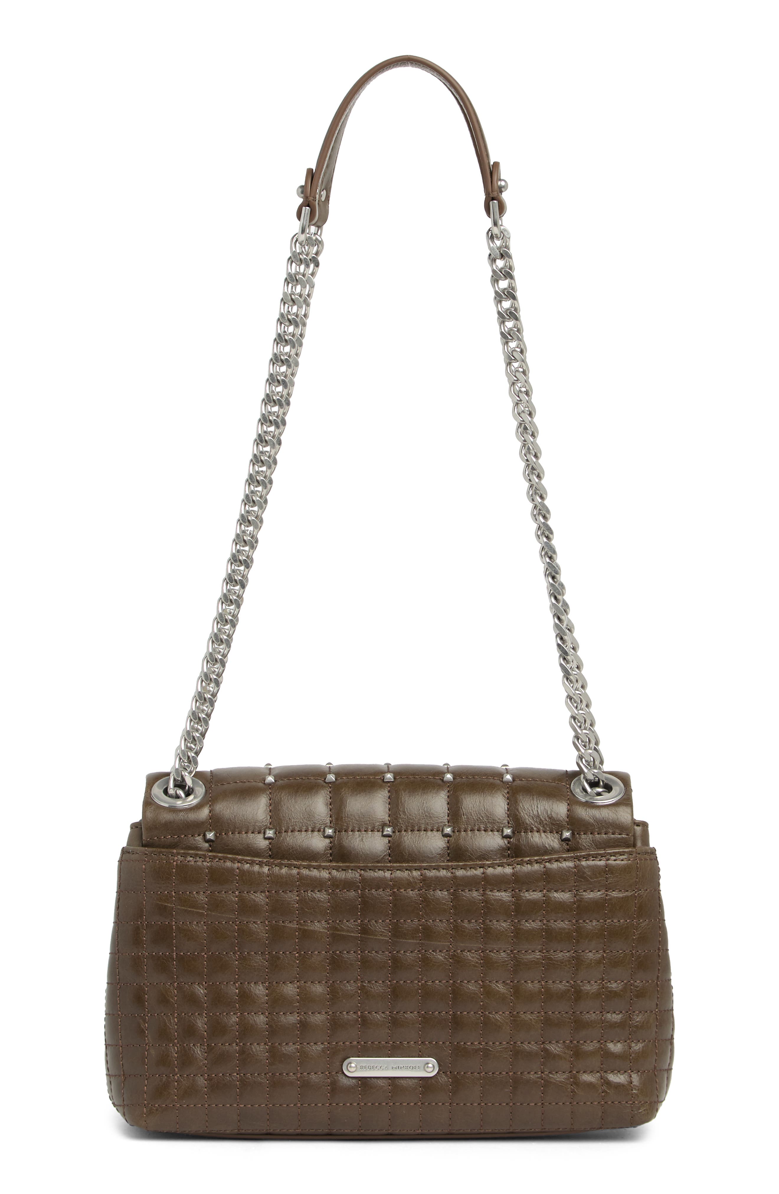 Rebecca Minkoff Edie Quilted Shoulder Bag, Alternate, color, 