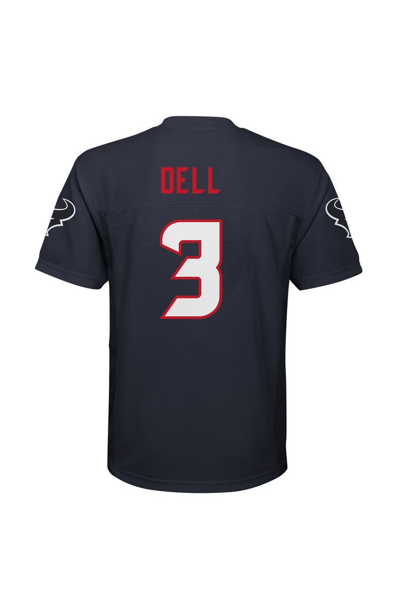 Outerstuff Youth Tank Dell Navy Houston Texans Replica Player Jersey, Alternate, color, Navy