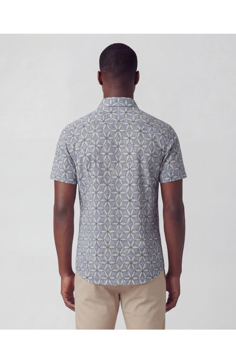 Lords of Harlech Tribal Mens Printed Button Up Shirt, Alternate, color, Tribal Natural