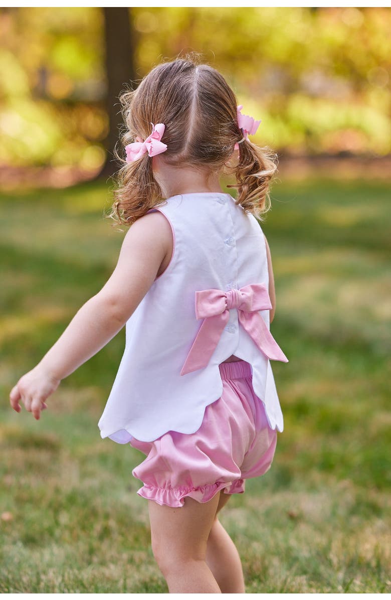 Little English Kids' Bow Back Bloomer Set, Alternate, color, Tennis