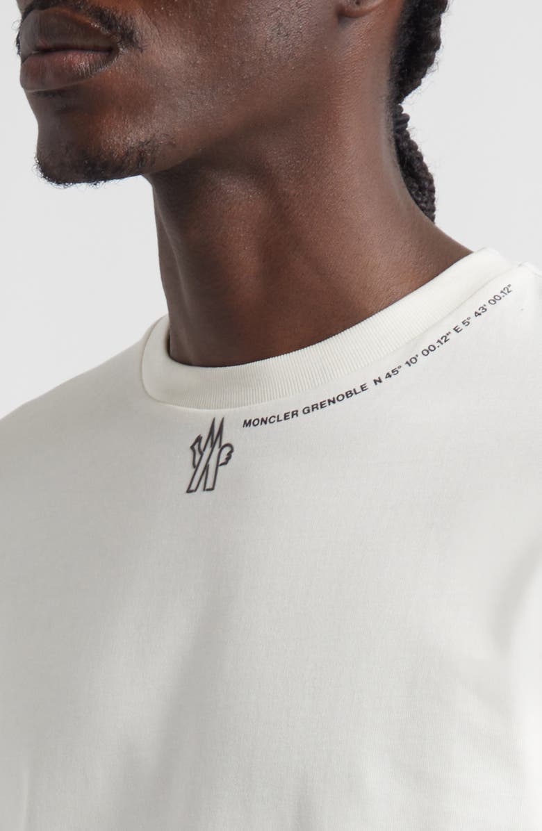 Moncler Logo Graphic T-Shirt, Alternate, color, Baby Powder