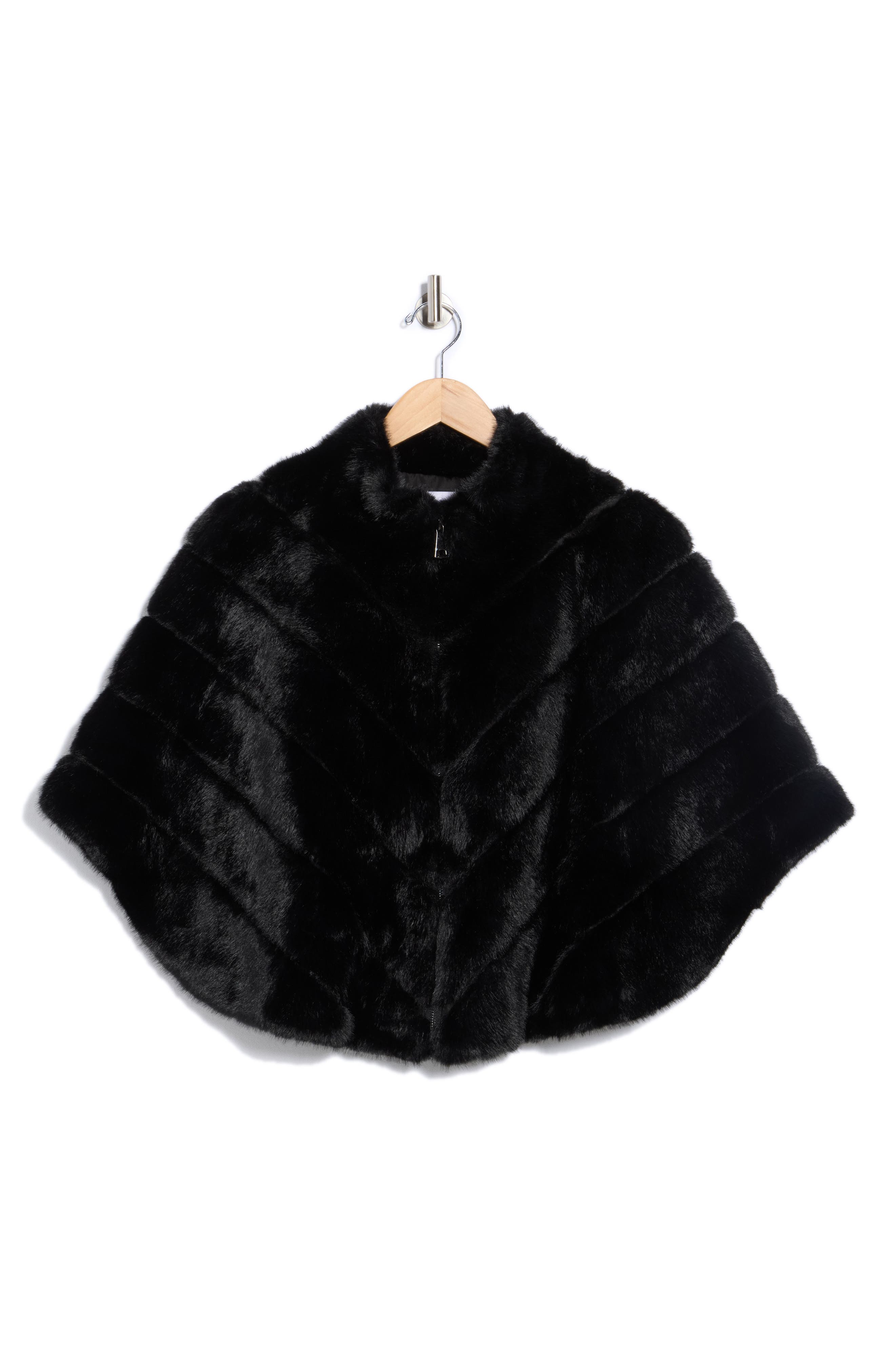La Fiorentina Faux Fur Capelet