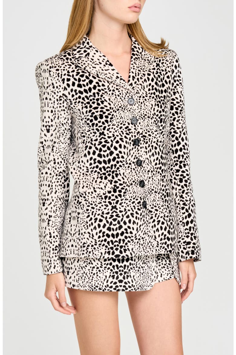 Brynn Blazer, Alternate, color, IVORY DALMATION
