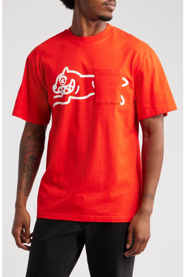Flavours Graphic T-Shirt, Main, color, FIERY RED