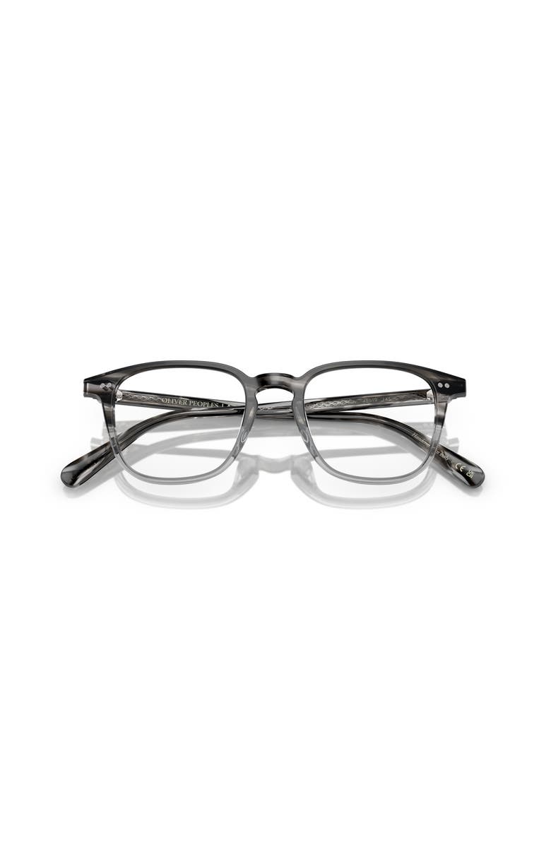 Oliver Peoples 48mm Rectangle optical glasses, Alternate, color, Grey