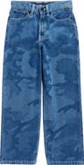 Vans Kids' Skate Check-5 Loose Camo Print Denim Jeans