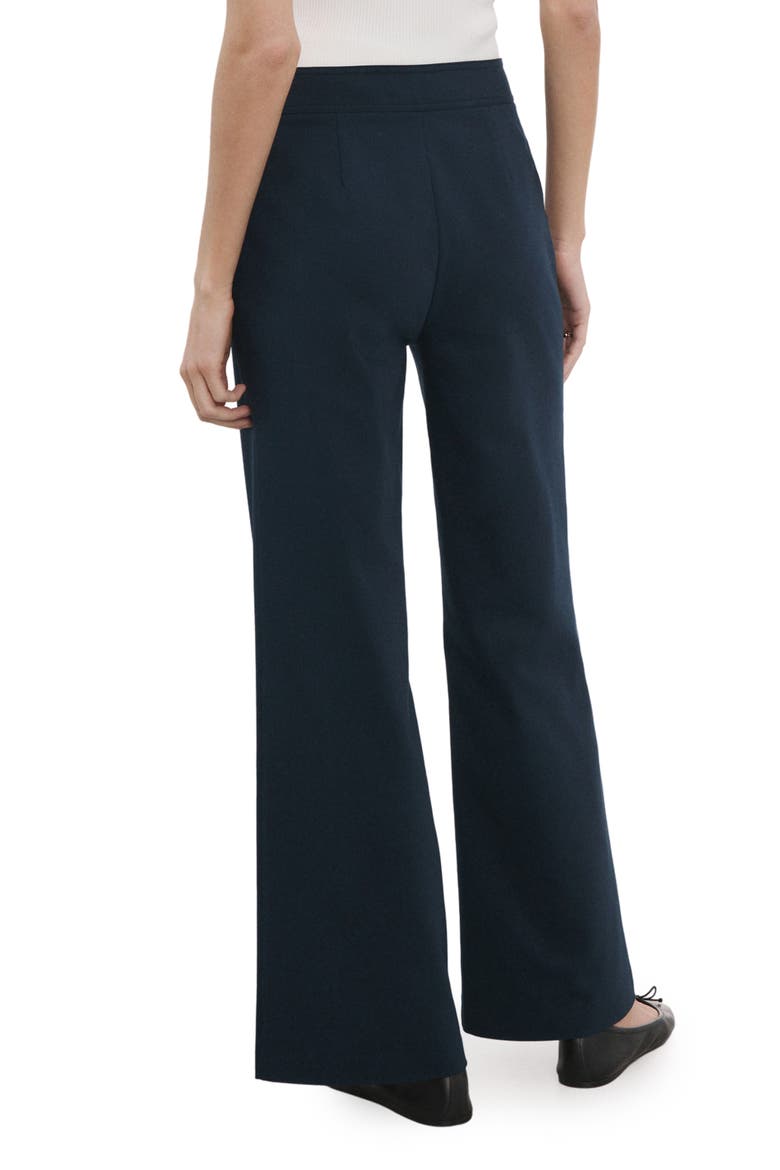 Flare Leg Pants, Alternate, color, NAVY